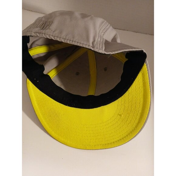 DC Comics Batman Neon Yellow One Size Fits Most Hat Gray Embroidered H3 - Picture 7 of 9